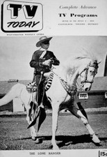 TV Guide 1951 1st The Lone