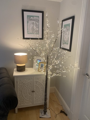 John lewis pre lit - pre-lit, brown