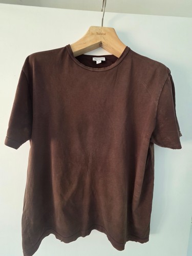 Sunspel shirt medium - medium, brown