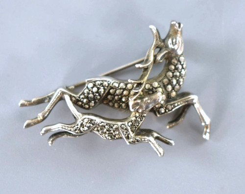Antique art deco silver and - deco,