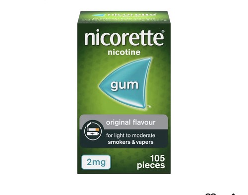 Nicorette gum original - gum,
