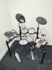Roland TD-9 Electronic Drum Kit with FD-6 pedal, drumsticks and headphones
