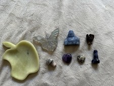 Crystal Shapes Carvings - Apple, Fairy, Buddha, Angel, Mushroom, Heart, Penis