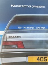 The Peugeot 405 Range Car
