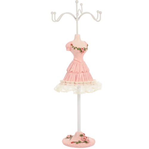 Pink metal jewelry storage - metal,