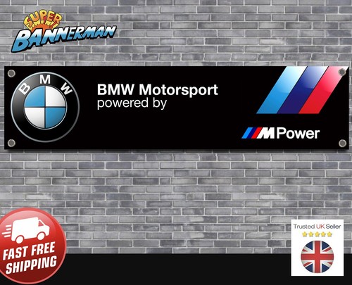 Bmw powered logo banner - m,