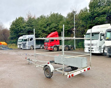 CANOE KAYAK TRAILER EX ARMY TOP QUALITY  R&M TRAILERS FULLY GALVANISED - LOCKER