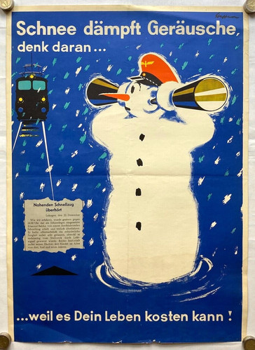 Original vintage poster - original,