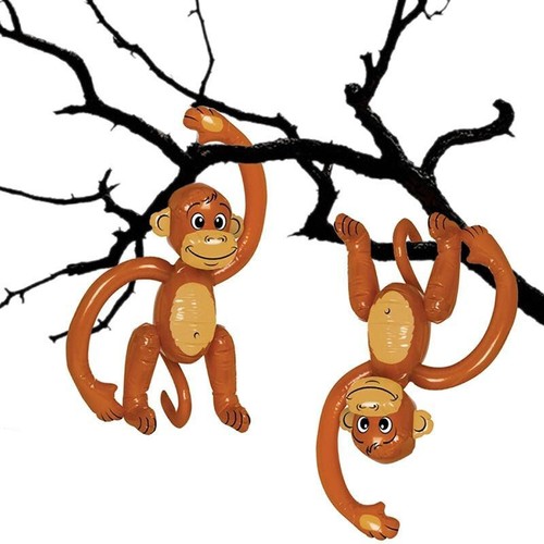 Inflatable monkey s 58cm - x,