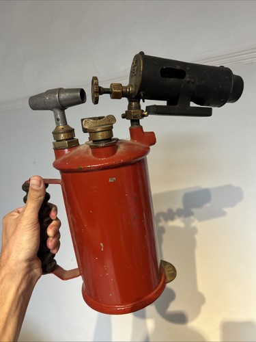 Rare gem brazing lamp blow - -,