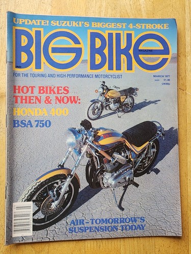 Big bike 1977 vintage - big,