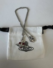 Vivienne Westwood Red Heart Necklace