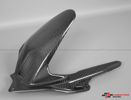 Carbon fiber rear hugger - carbon, for