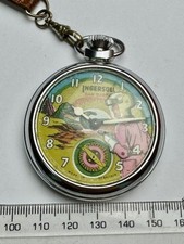 Vintage Ingersoll DAN DARE Pocket Watch - Original - Running Well - Box & Papers