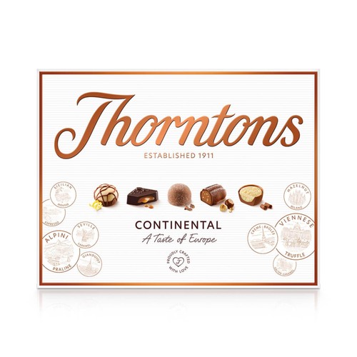 Continental chocolate gift box - chocolate,