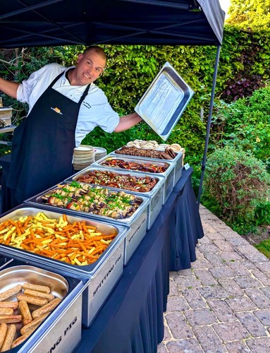 Hog roast machine catering - roast,
