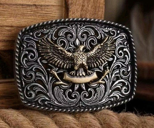 Belt buckle eagle - belt,
