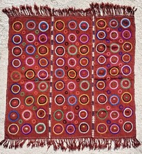 Shamanic Yörük Tribal Ehram Cloak from Balıkesir Turkey - 107 cm x 113 cm