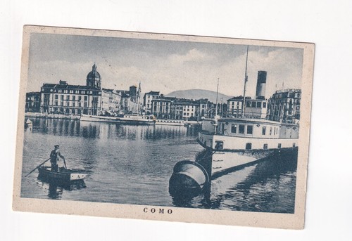 It150 postcard como rowing - it150),