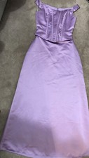 ROMANTICA Beautiful Bridesmaid Dress Purple Size 16 Occasions Prom Wedding Guest