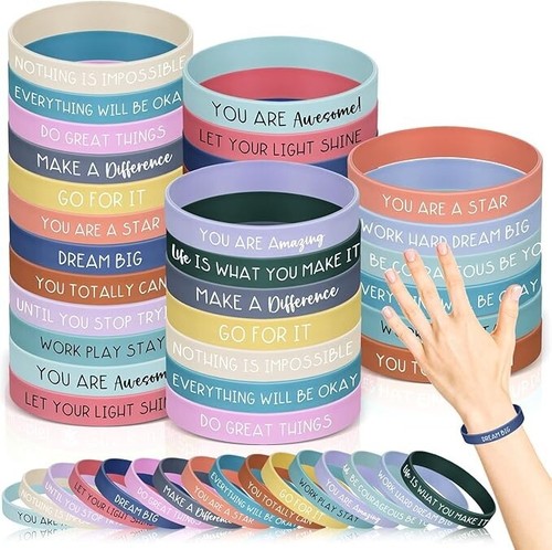 Pcs motivational silicone - pcs,