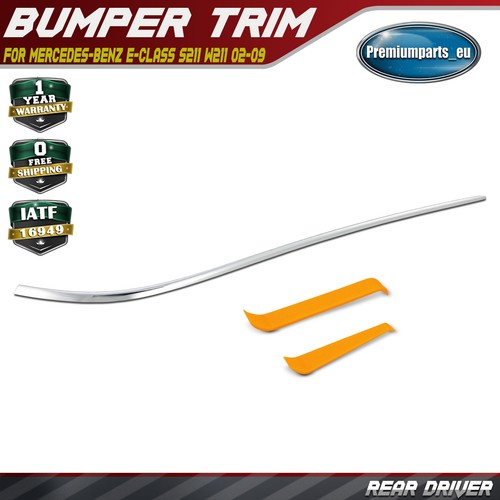 Rear right chrome bumper - rear,