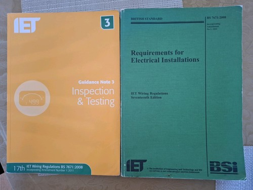 17th edition inspection and - 17th, +