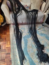 Tassel Curtain For Wide Door Or Stage Touch of Burlesque Halloween 