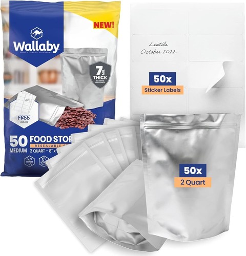 Wallaby 50ct quart gusset - 50ct,