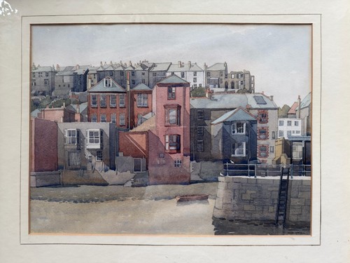 Signed hugh lynch watercolour - lynch,