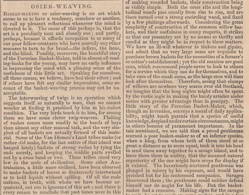 1843 basket weaving or osier - weaving,,