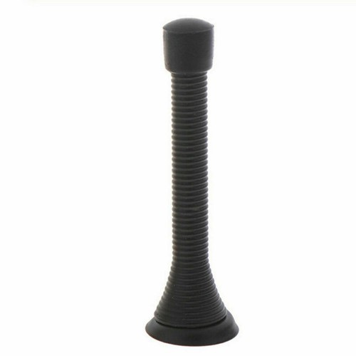 Brass spring door stop bumper - door,