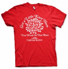 Licensed National Lampoon's Christmas- Got a Little Knot Here Men's TShirt S-XXL