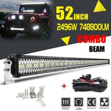 52" 2496W LED Light Bar High