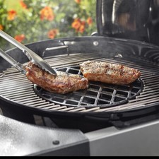 Round Cast Iron Bbq Grill Grate Grid Cooking Replacement Charcoal Net Rack Tools