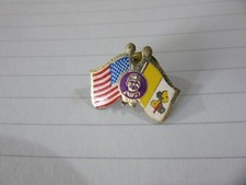 Pope Vatican City USA Flags lapel pin badge ( DK#2)