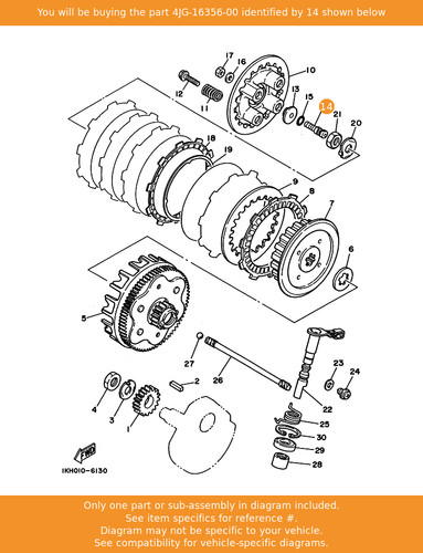 Yamaha rod push 1 - rod,,