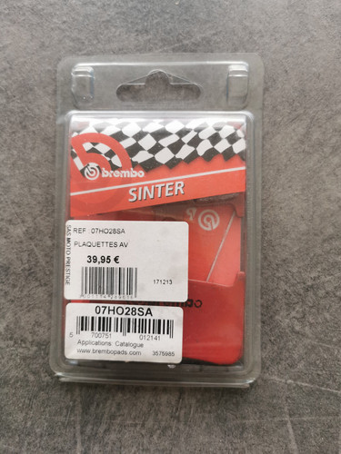 Brembo honda brake pads - brembo,