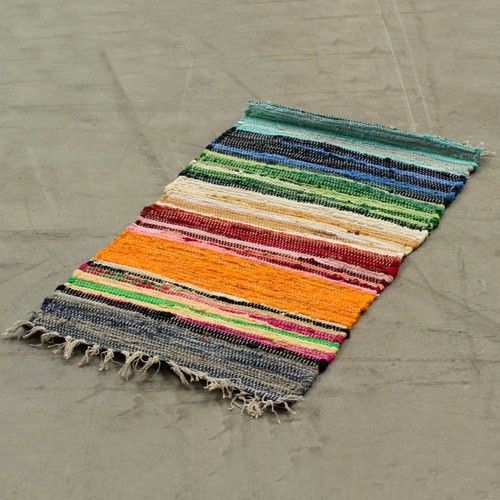 Large rag rug - rug, 150x90cm