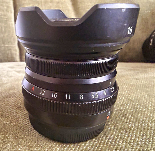 Fujifilm fujinon 16mm - xf, f/2.8