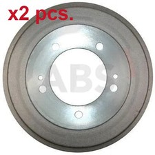 X2 PCS REAR BRAKE DRUM SET X2