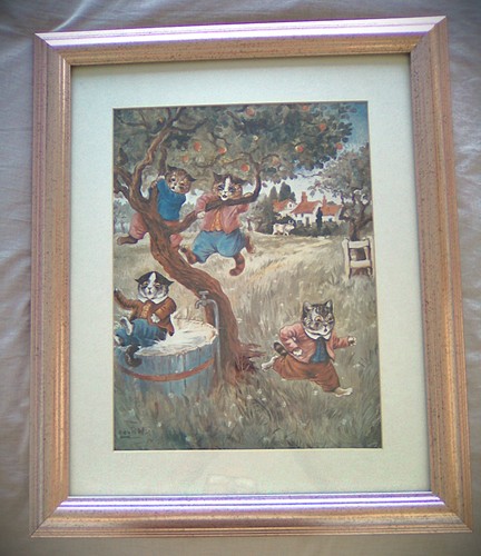 Louis wain large framed - louis,