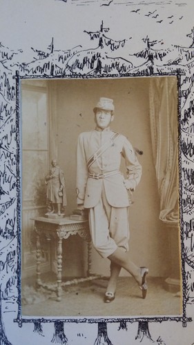 1860 antique cdv photo - antique,