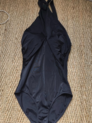 Boden swimsuit halter - swimsuit, neck
