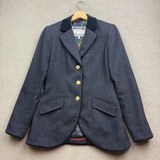 Joules tweed jacket navy - tweed, 12