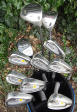 Set of Aedla Professional 3-PW+ Callaway Driver+ 3 Wood+ Hybrid+ Putter*