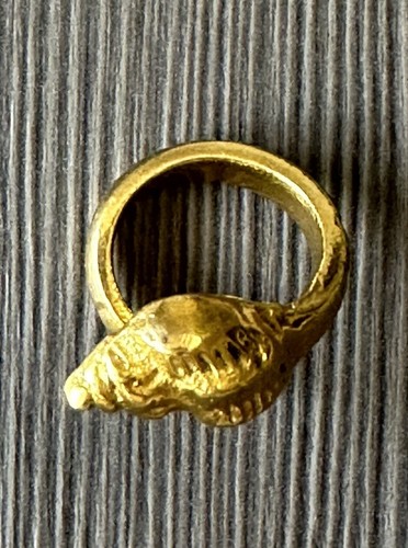 Spoon ring seashell - spoon,