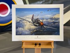 RAMROD OUTWARD BOUND - USAAF Bud Anderson P-51 Mustang Art Print by John D. Shaw