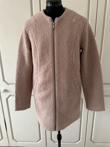 Primark pink full zip coat - pink,