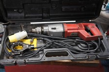 Milwaukee DD2-160 XE 110v Core Drill 2 Speed Dry Diamond Drill missing handle